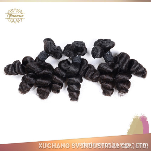 7A Unprocessed Virgin Human Hair Weave Peruvian Loose Wave, Virgin Hair Weft Extension